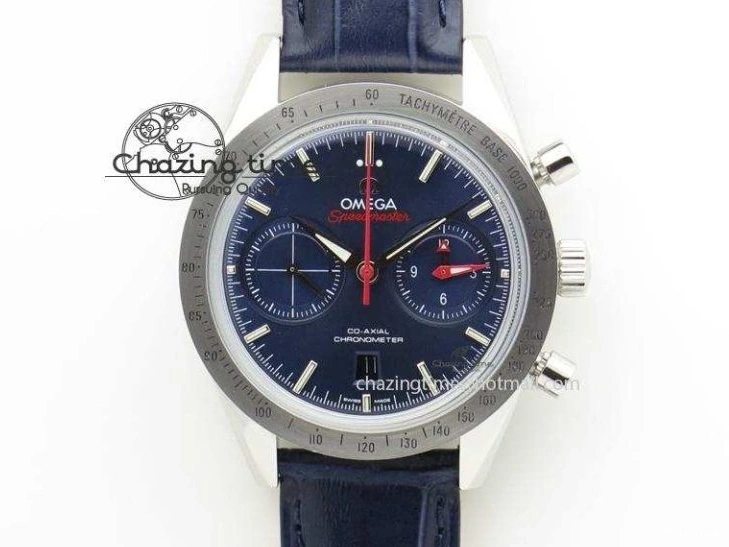 0412 Ladies’ De Ville Trésor Diamond Blue Dial Blue Fabric Watch OXF 1:1 Best Edition Swiss Quartz Upgraded 7892